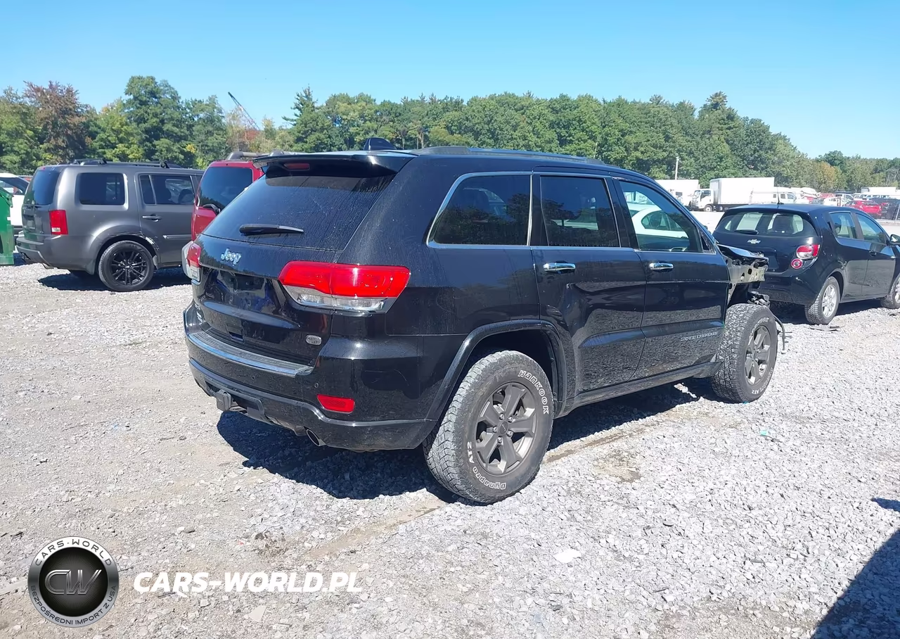 2016 Jeep Grand Cherokee Overland VIN:1C4RJFCG2GC452749 - 4