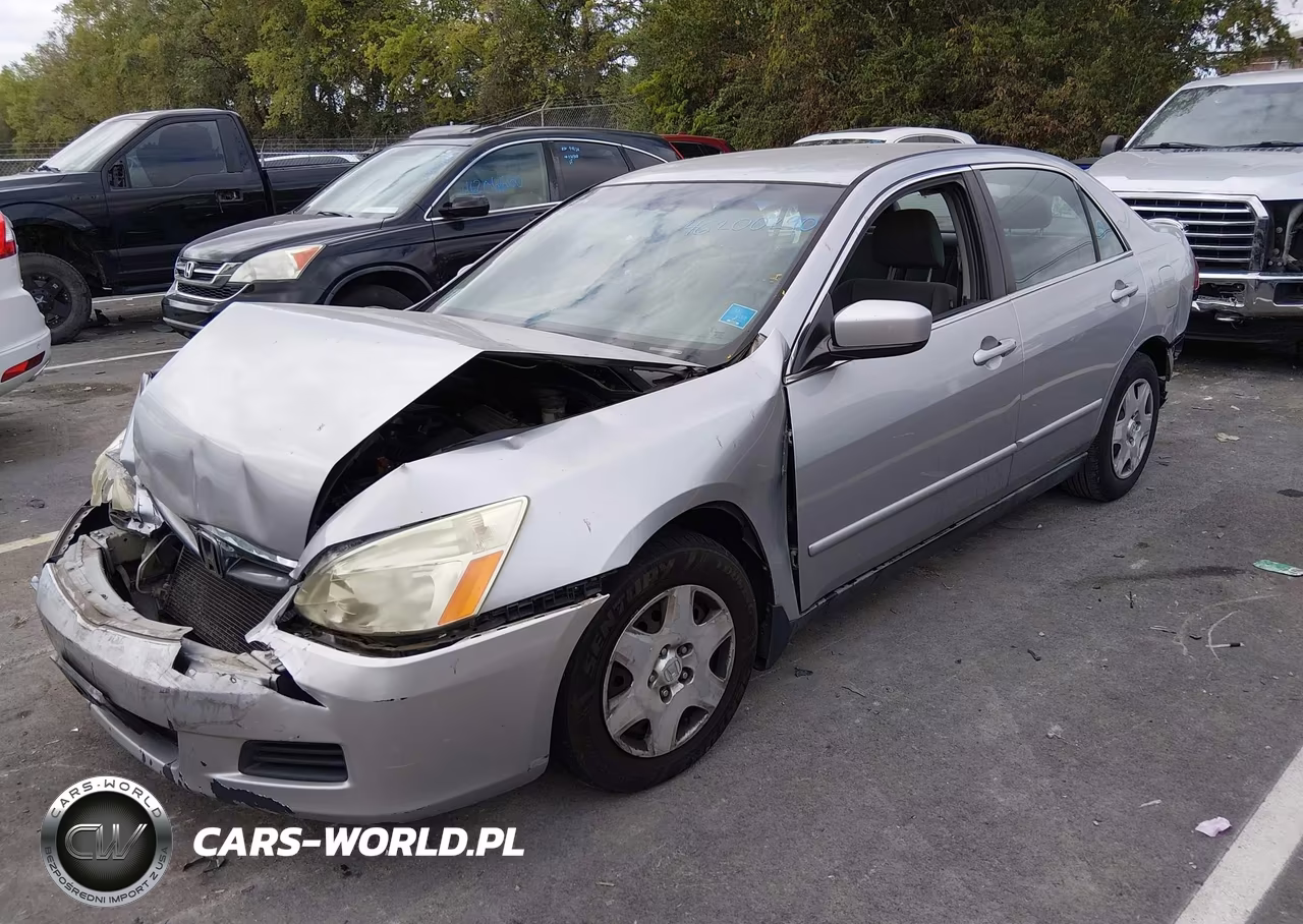 2007 Honda Accord 2.4 Lx VIN:3HGCM56427G702160 - 2