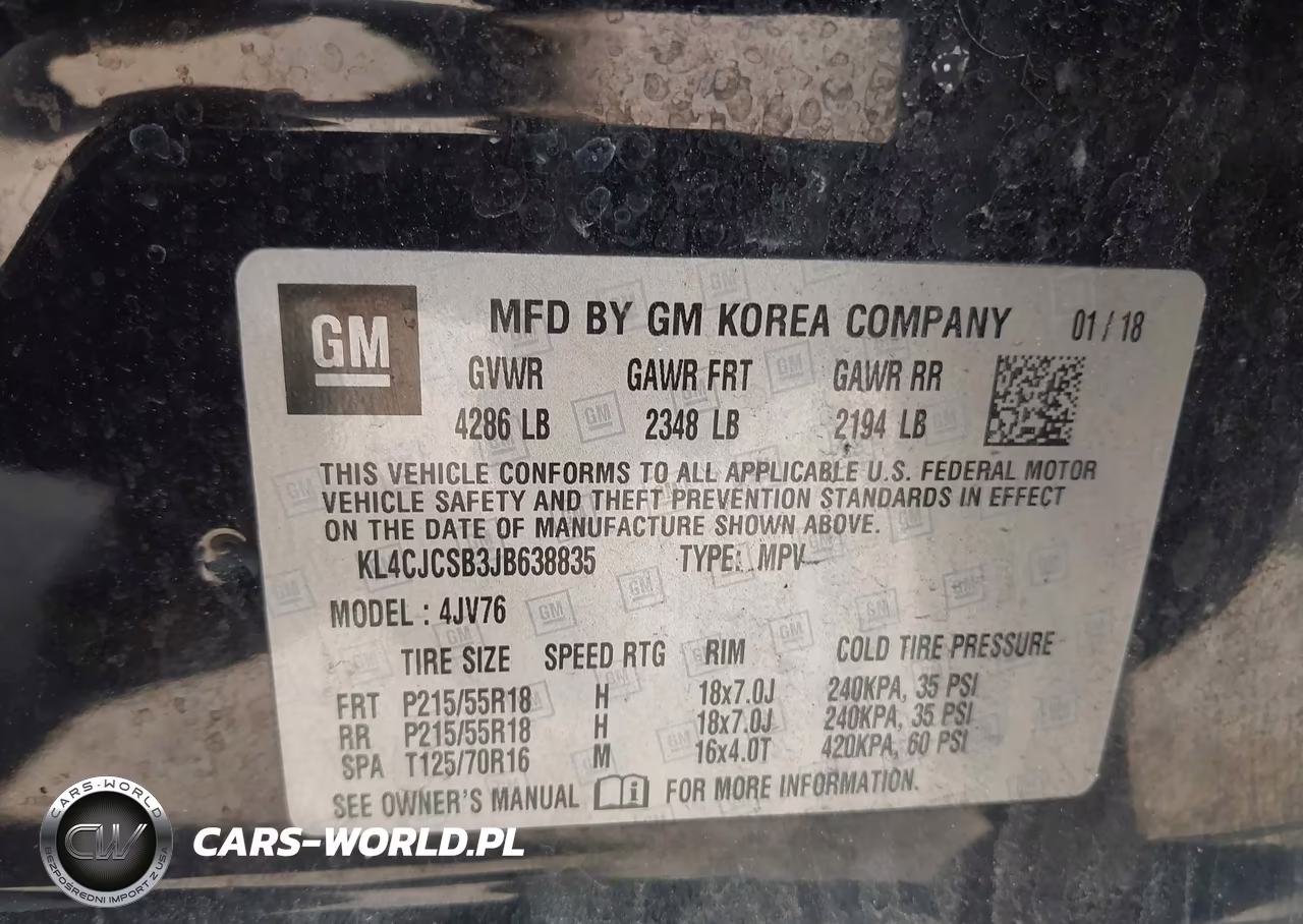 2018 Buick Encore Essence VIN:KL4CJCSB3JB638835 - 9
