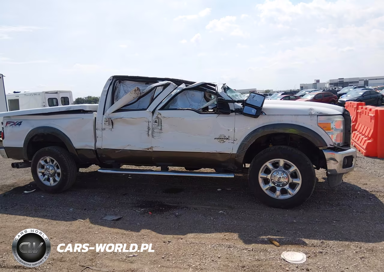 2015 Ford Super Duty F-250 Srw Lariat VIN:1FT7W2BTXFEC61616 - 12