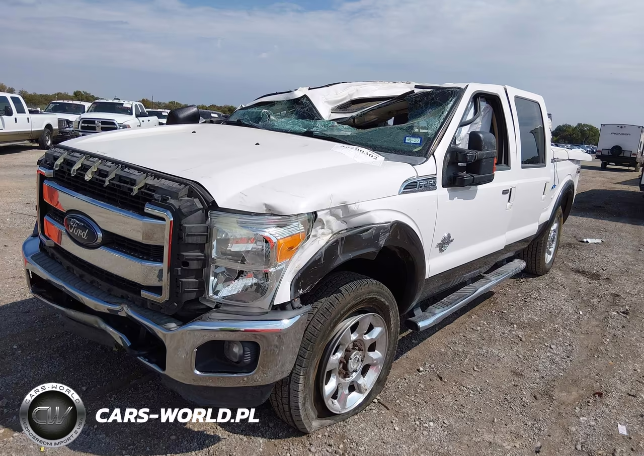 2015 Ford Super Duty F-250 Srw Lariat VIN:1FT7W2BTXFEC61616 - 2