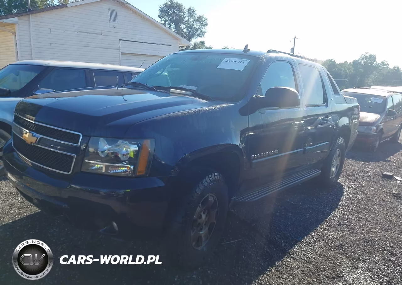 2007 Chevrolet Avalanche Lt W-3Lt VIN:3GNFK12377G122028 - 2