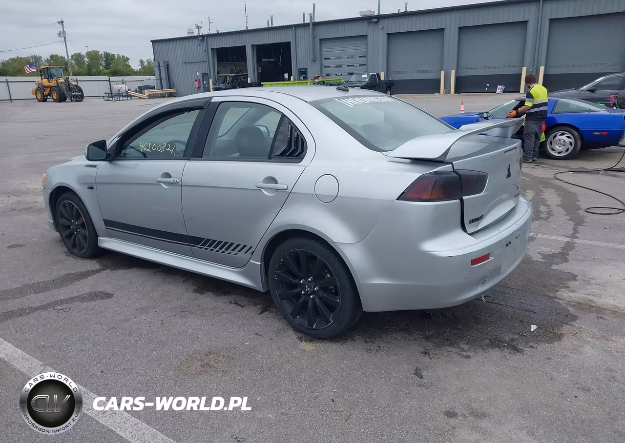 2010 Mitsubishi Lancer Gts VIN:JA32U8FW8AU033389 - 3
