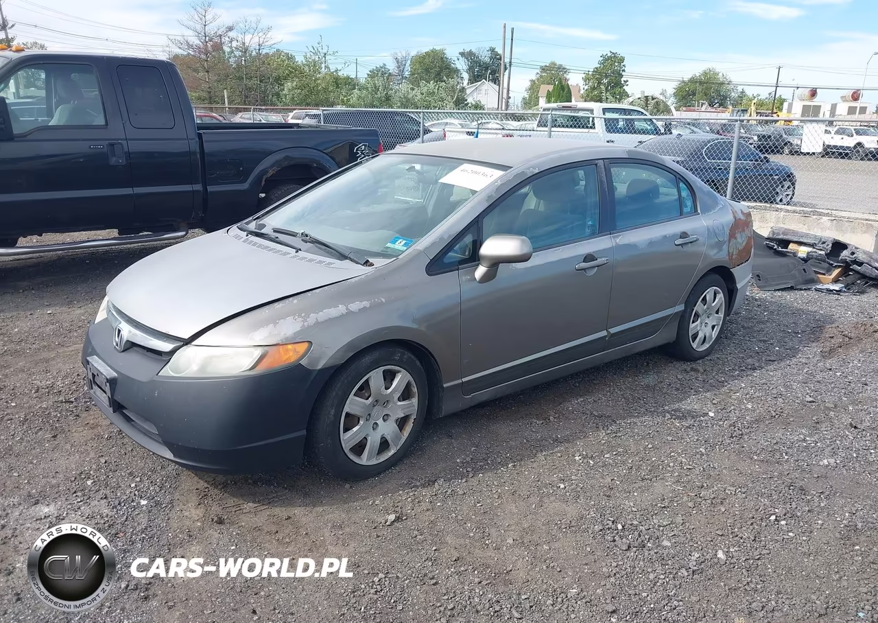 2008 Honda Civic Sdn Lx VIN:2HGFA16558H515780 - 2