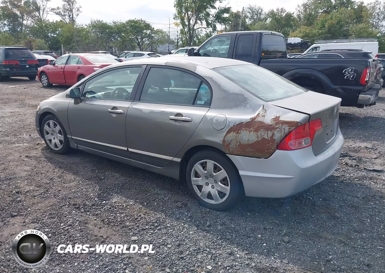 2008 Honda Civic Sdn Lx VIN:2HGFA16558H515780 - 3