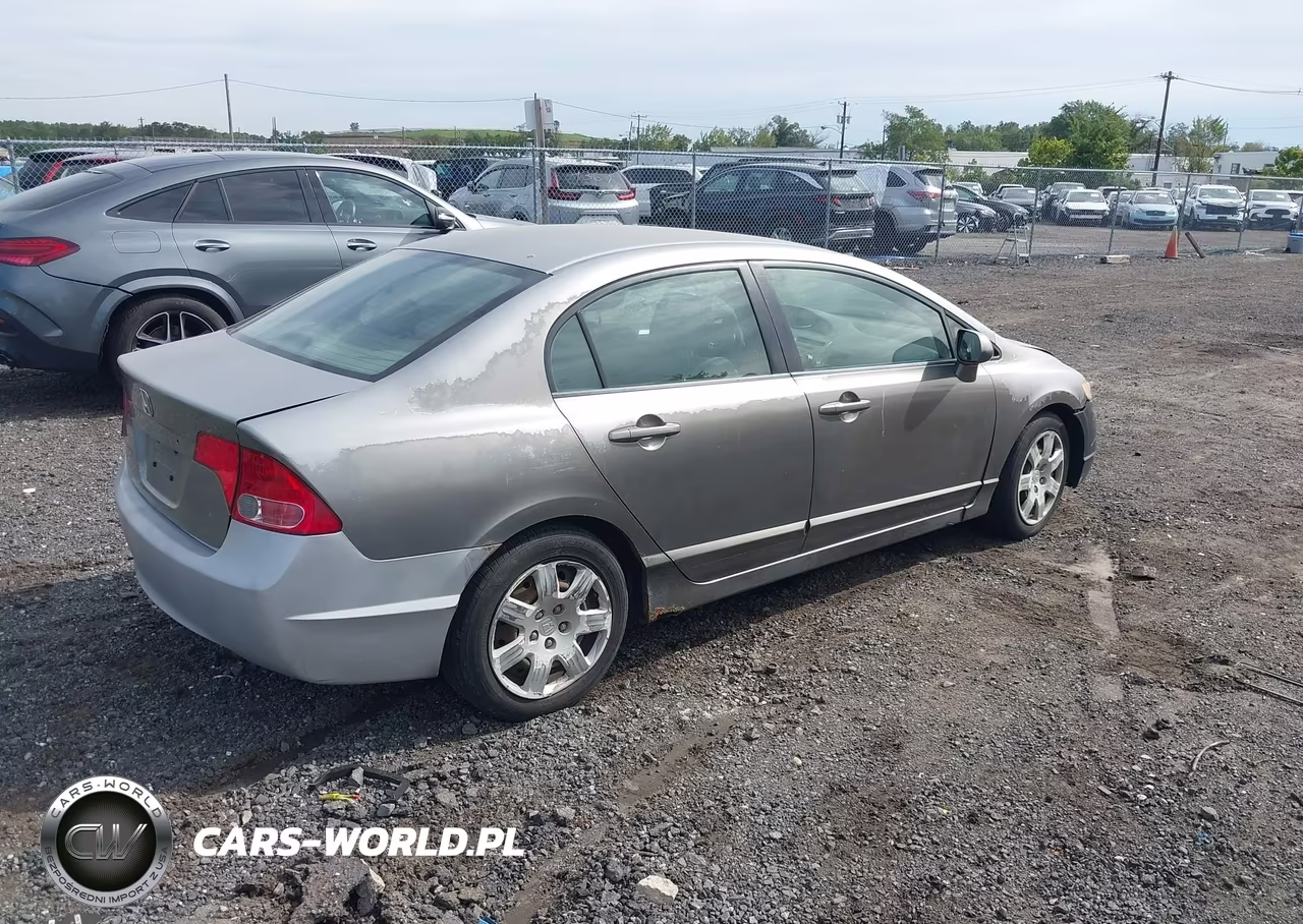 2008 Honda Civic Sdn Lx VIN:2HGFA16558H515780 - 4