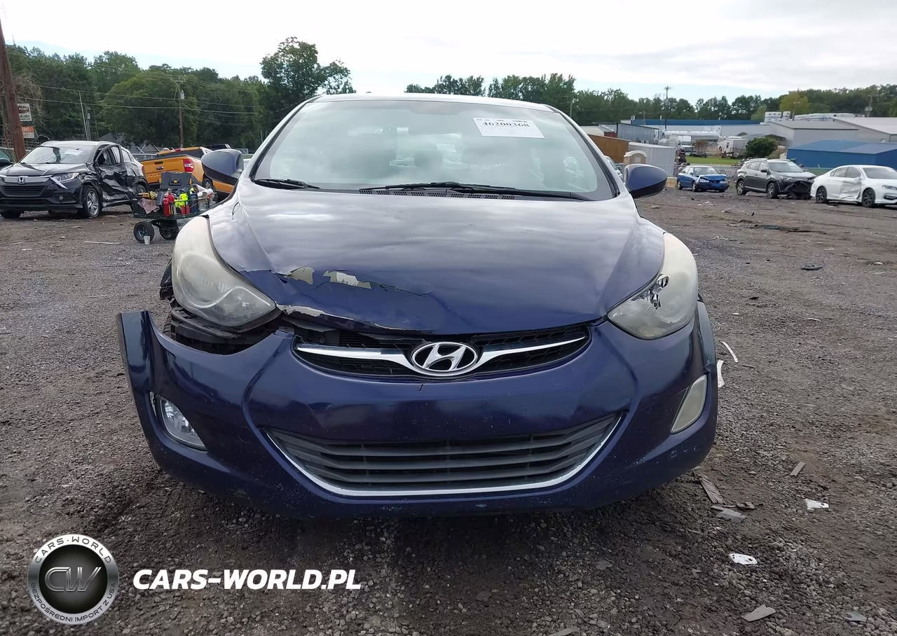 2013 Hyundai Elantra Gls Pzev VIN:5NPDH4AE9DH404483 - 12