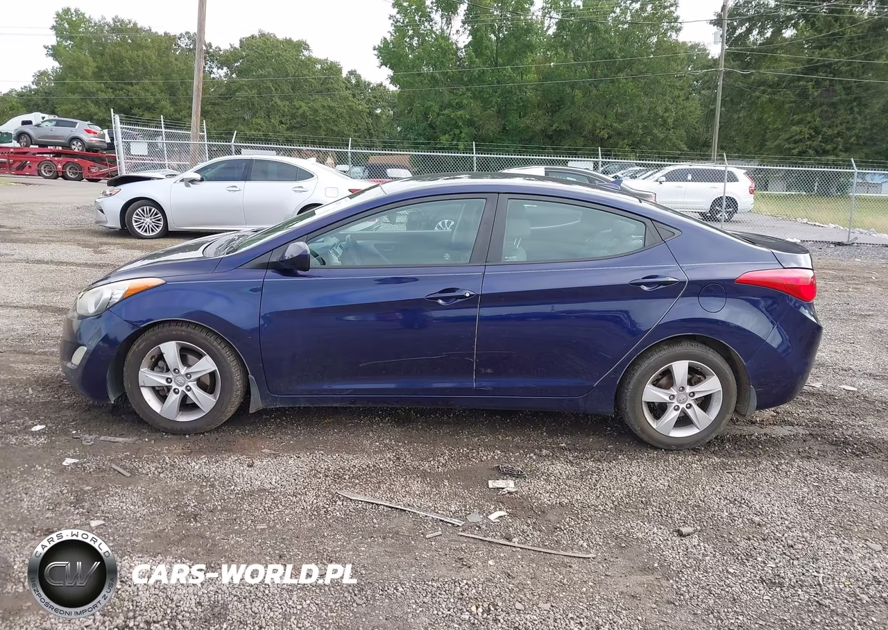 2013 Hyundai Elantra Gls Pzev VIN:5NPDH4AE9DH404483 - 14