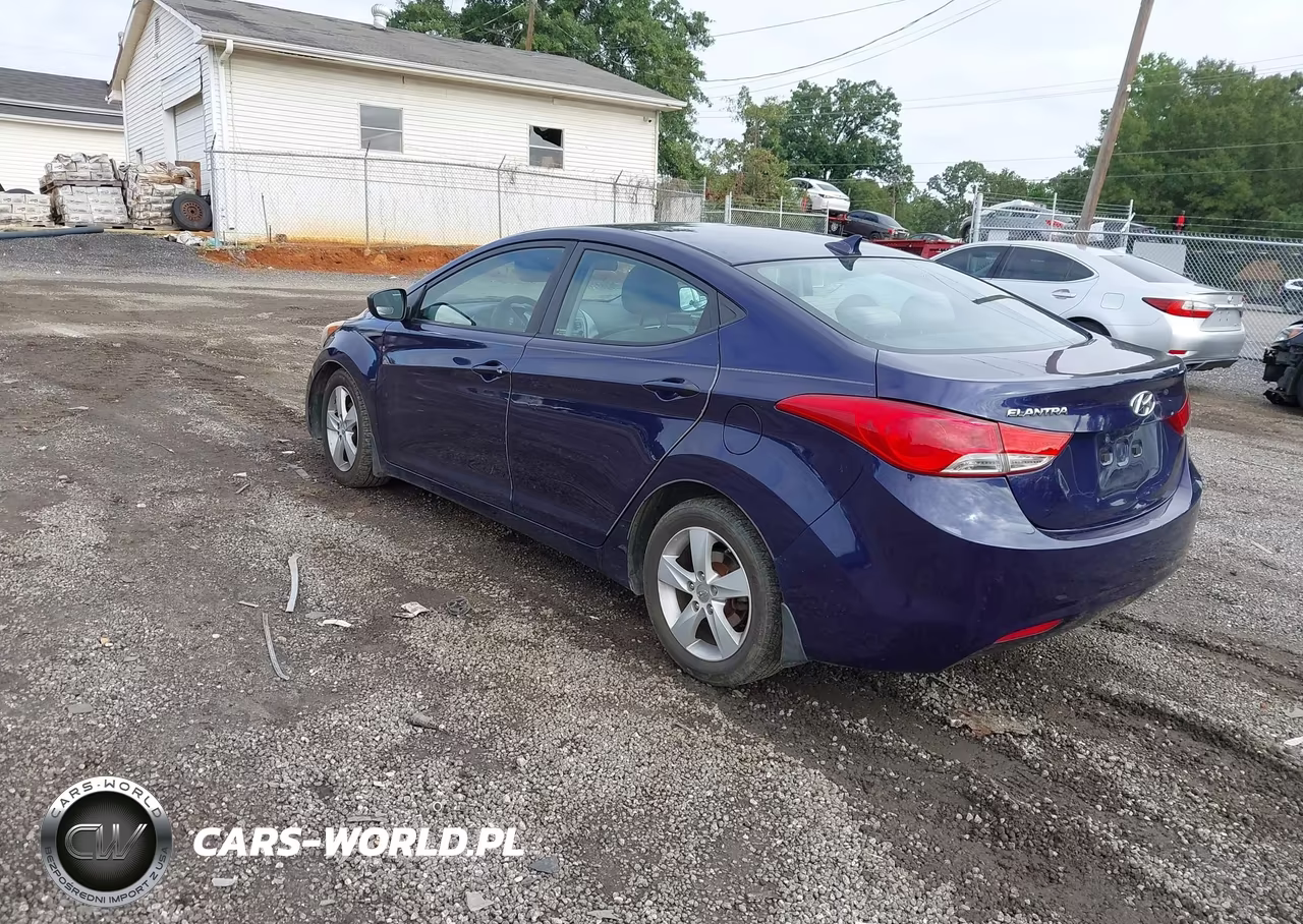 2013 Hyundai Elantra Gls Pzev VIN:5NPDH4AE9DH404483 - 3