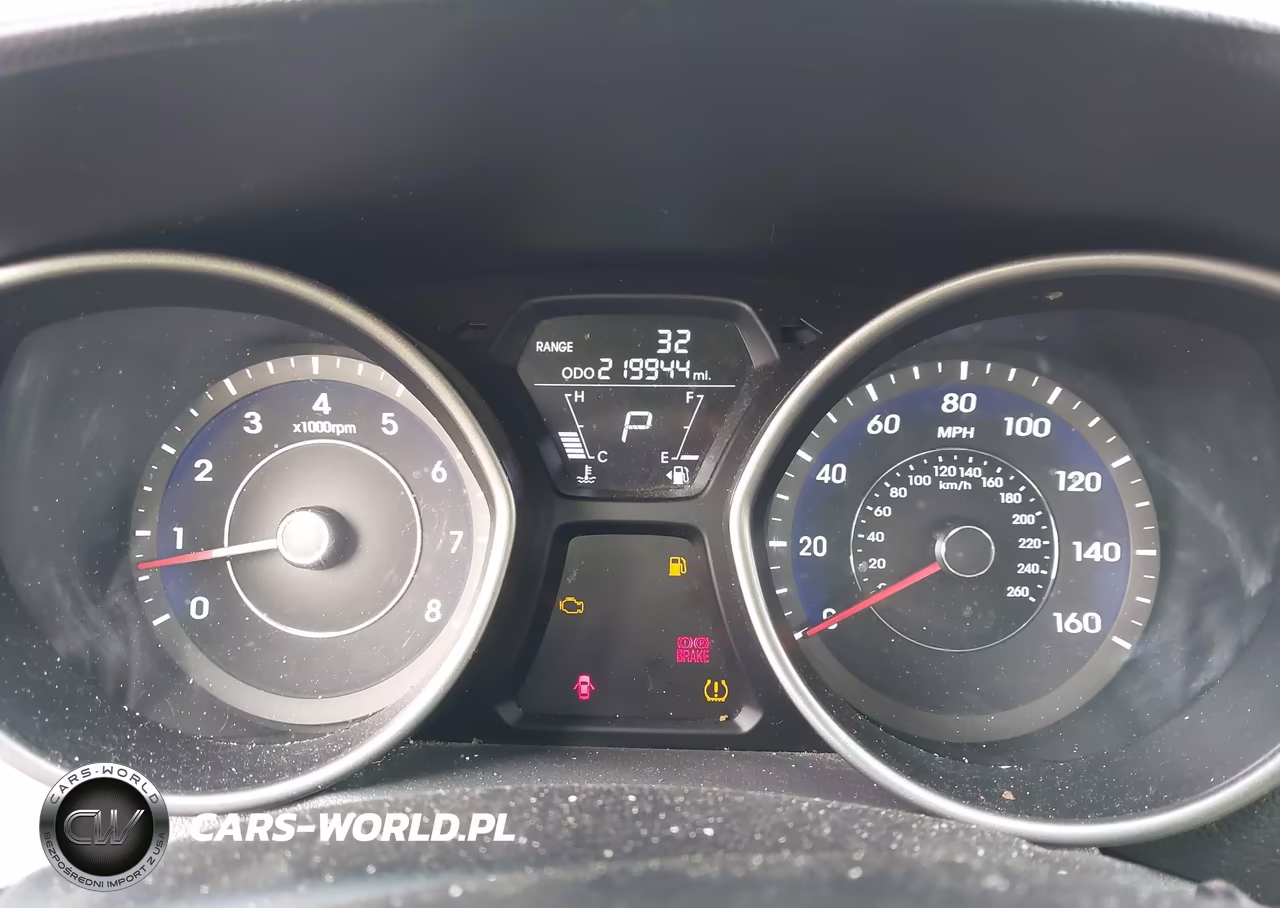 2013 Hyundai Elantra Gls Pzev VIN:5NPDH4AE9DH404483 - 7