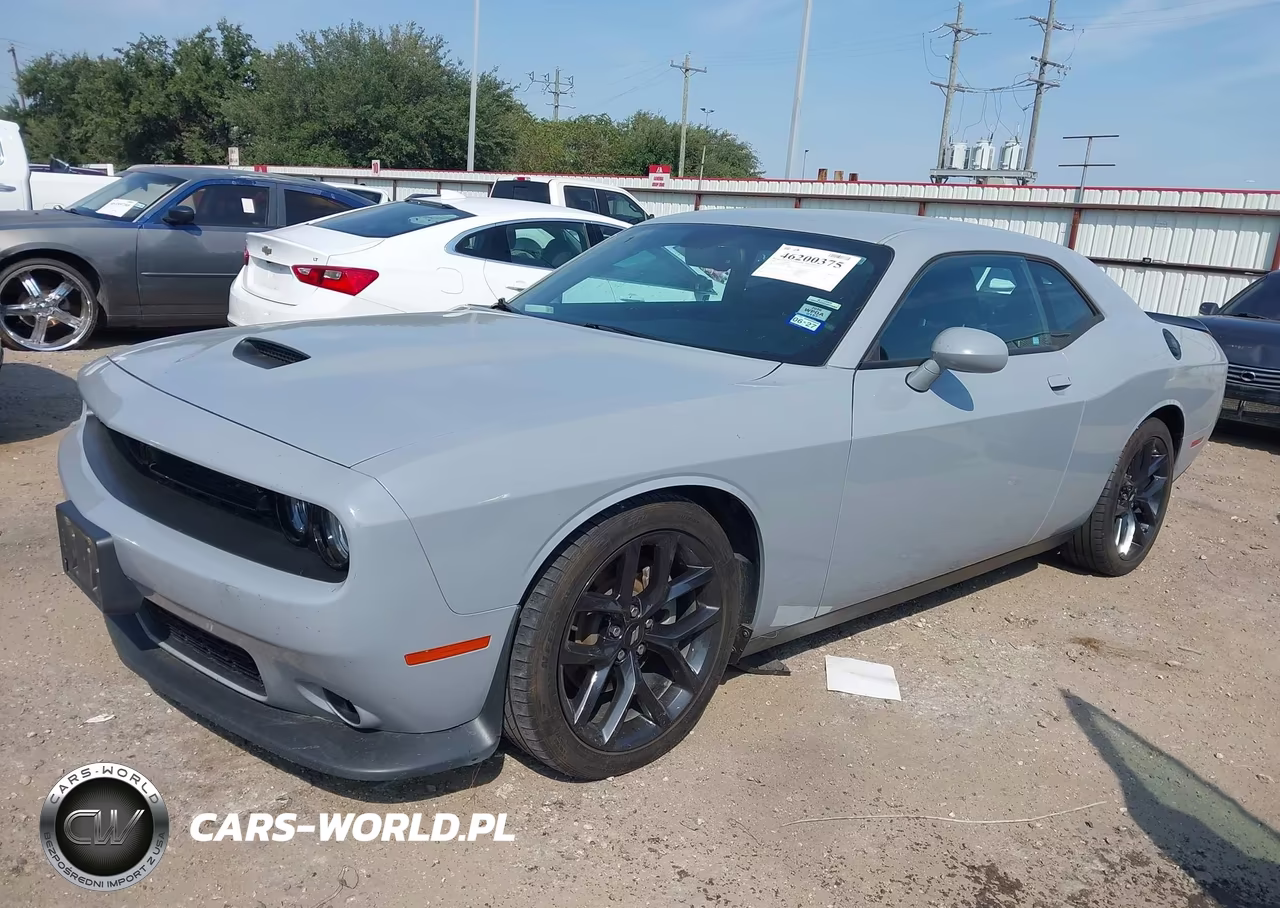 2022 Dodge Challenger Gt VIN:2C3CDZJG1NH191887 - 2