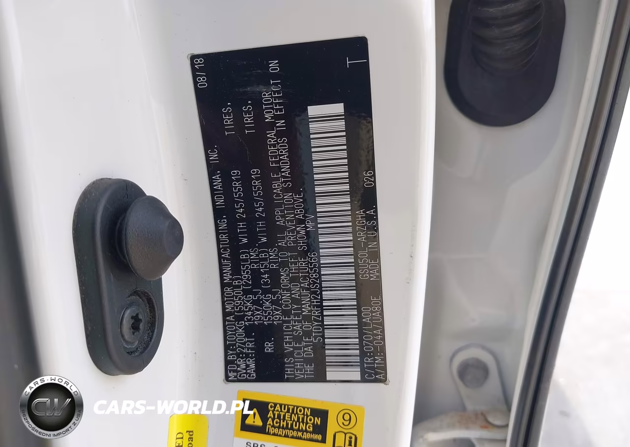 2018 Toyota Highlander Limited VIN:5TDYZRFH2JS285566 - 9