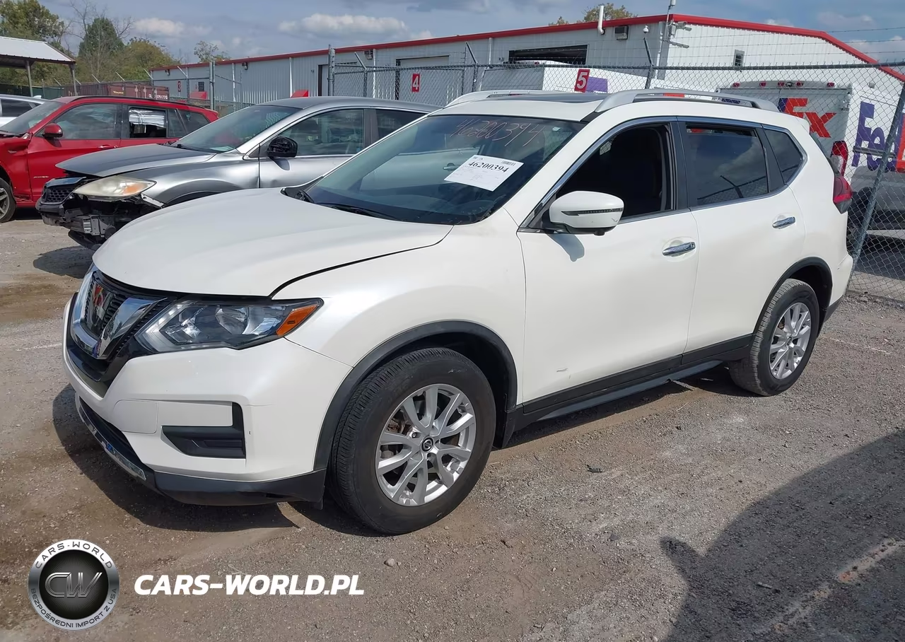 2017 Nissan Rogue Sv VIN:5N1AT2MV2HC881089 - 2