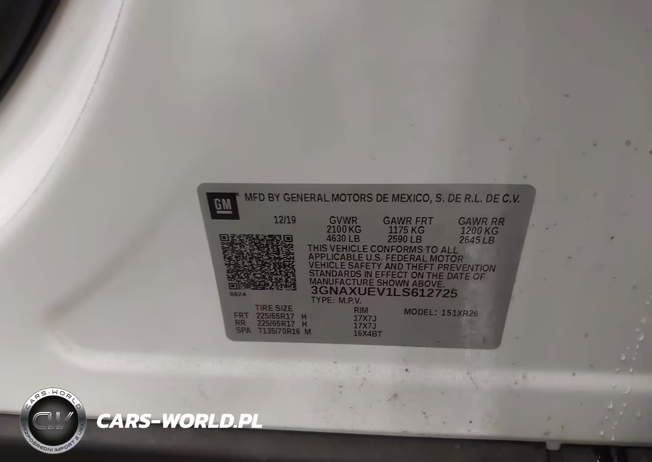 2020 Chevrolet Equinox Awd Lt 1.5L Turbo VIN:3GNAXUEV1LS612725 - 9