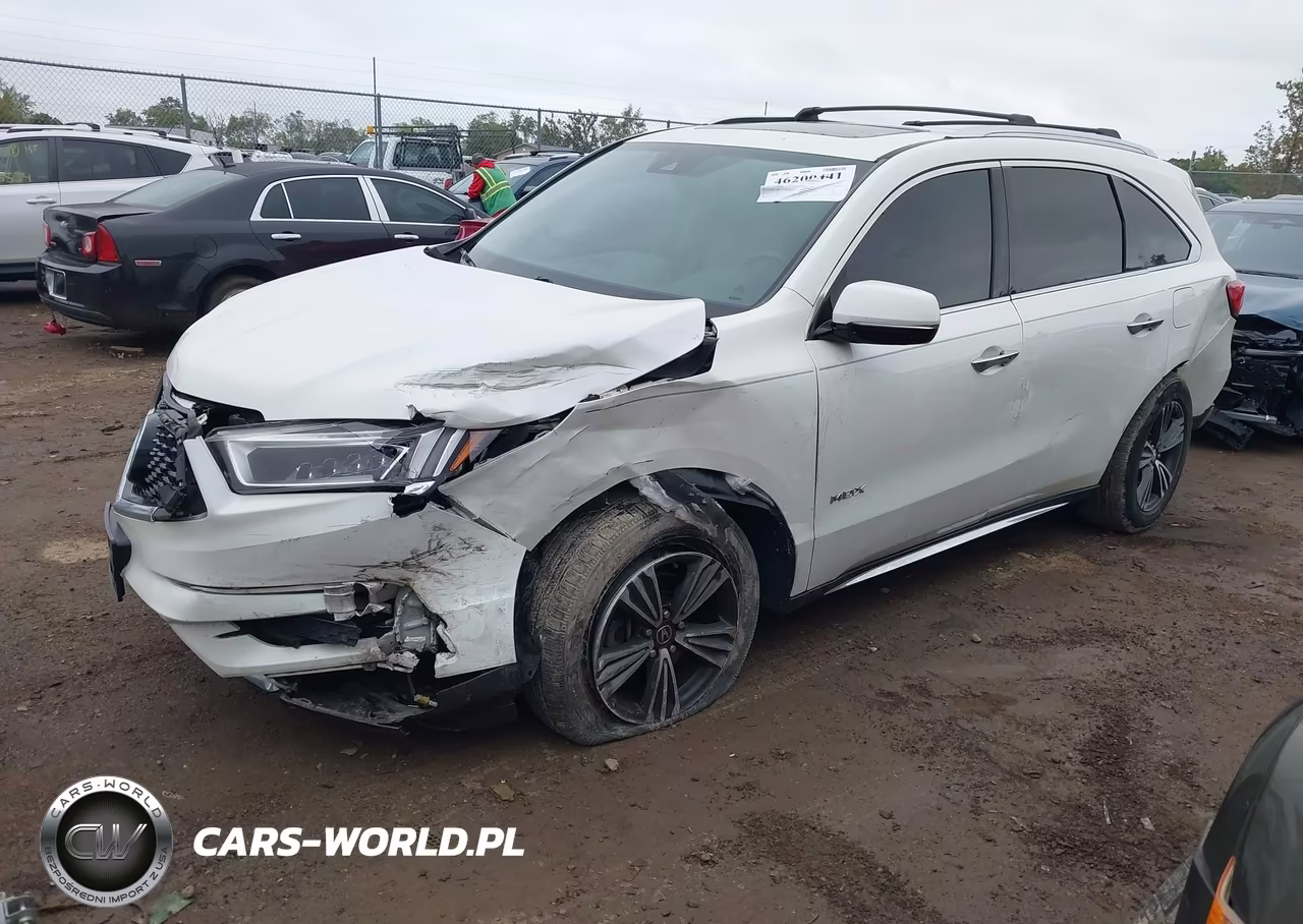 2017 Acura Mdx VIN:5FRYD4H39HB001124 - 2