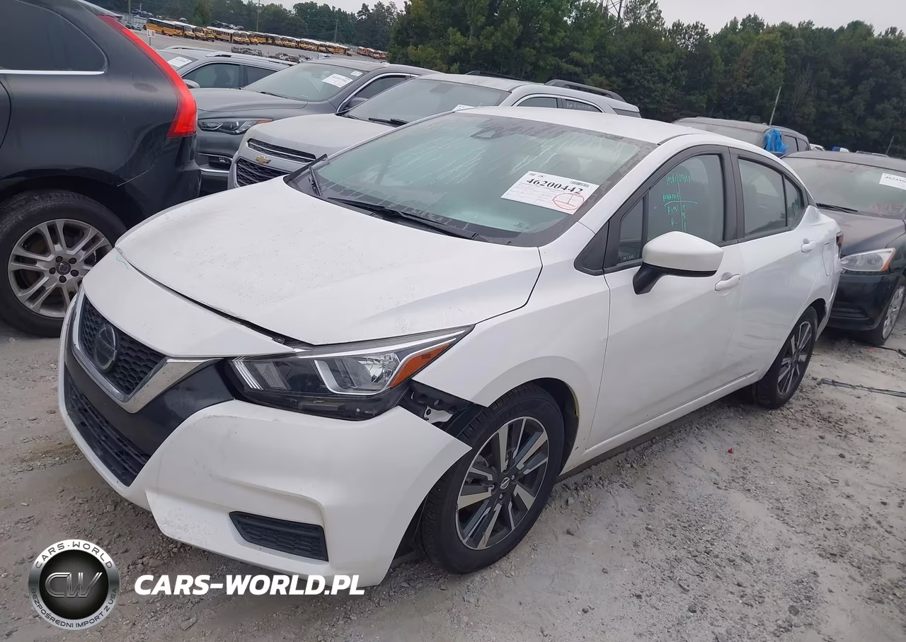 2022 Nissan Versa 1.6 Sv Xtronic Cvt VIN:3N1CN8EV7NL834345 - 2