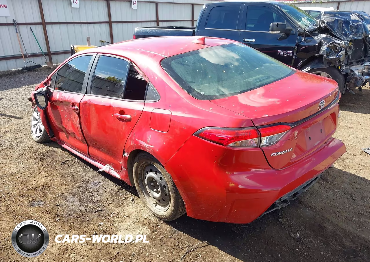 2020 Toyota Corolla Le VIN:JTDEPRAE6LJ028657 - 3
