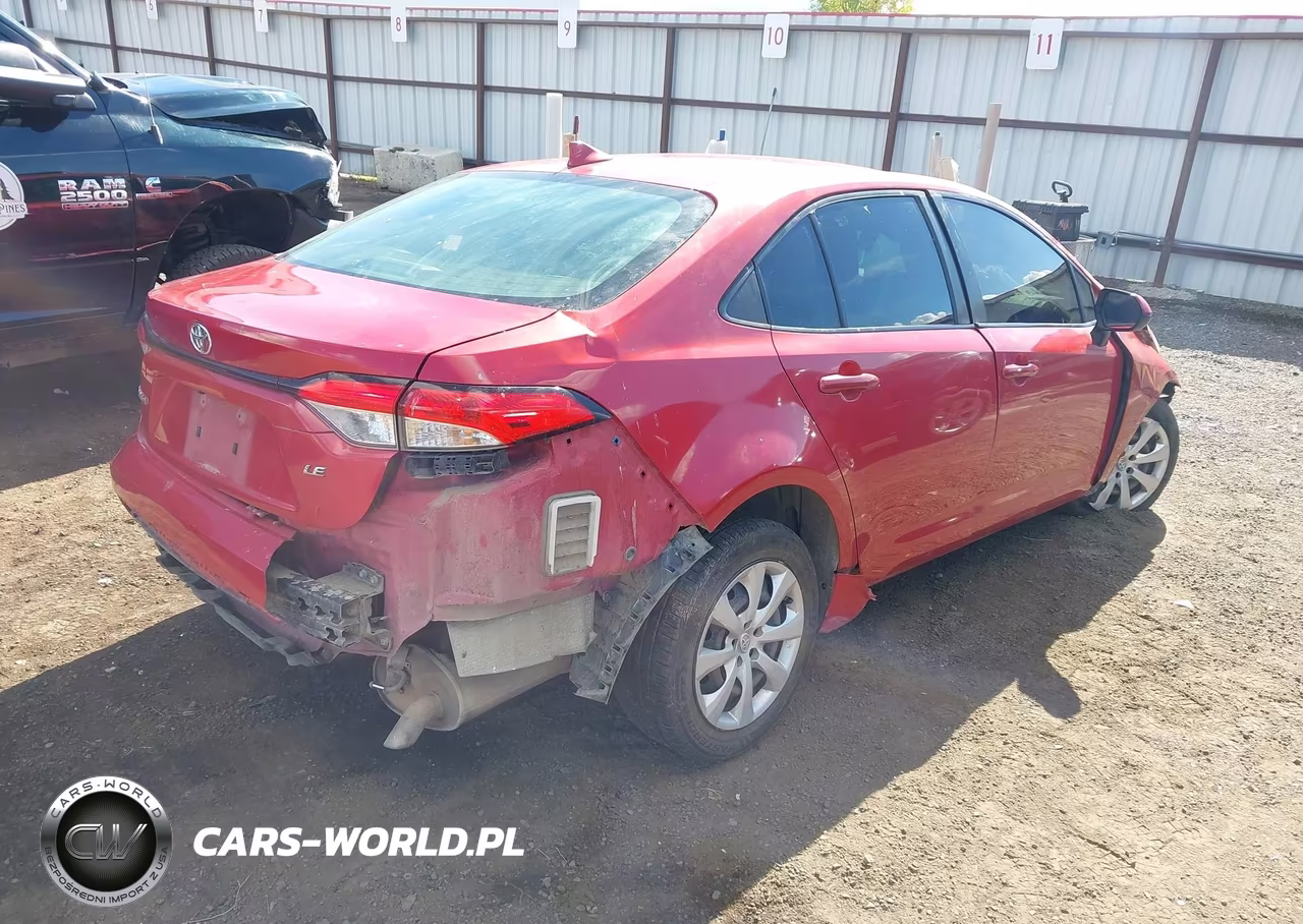 2020 Toyota Corolla Le VIN:JTDEPRAE6LJ028657 - 4