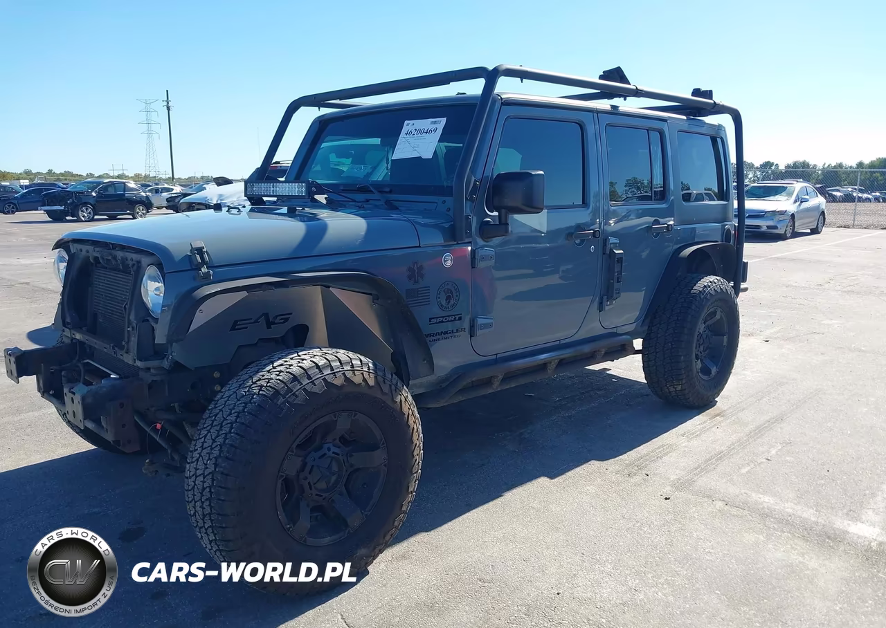 2015 Jeep Wrangler Unlimited Sport VIN:1C4BJWDG2FL598180 - 2