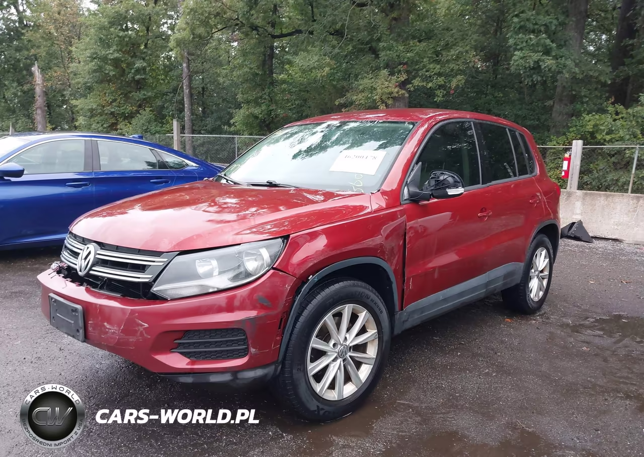 2014 Volkswagen Tiguan Se VIN:WVGBV3AX0EW003973 - 2