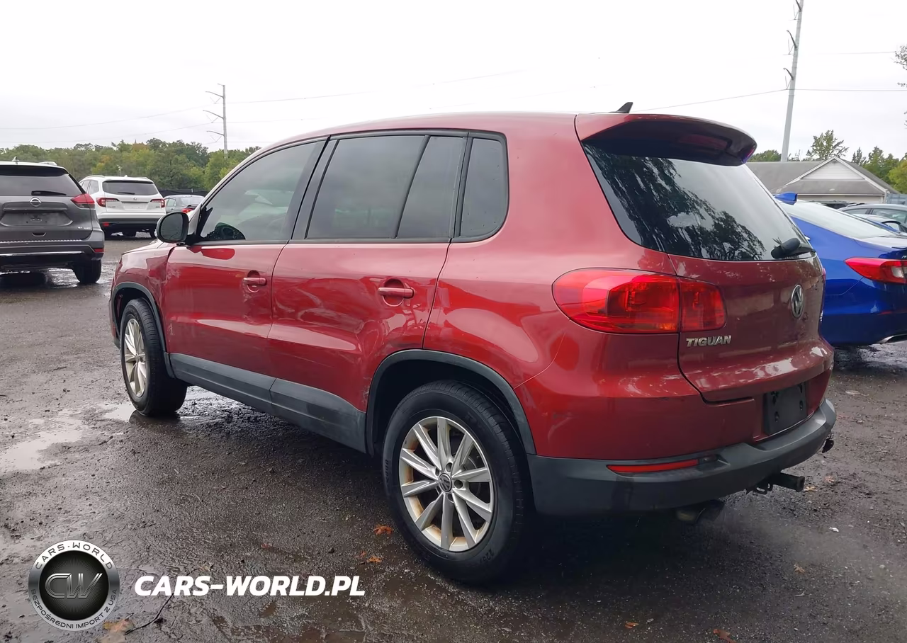 2014 Volkswagen Tiguan Se VIN:WVGBV3AX0EW003973 - 3