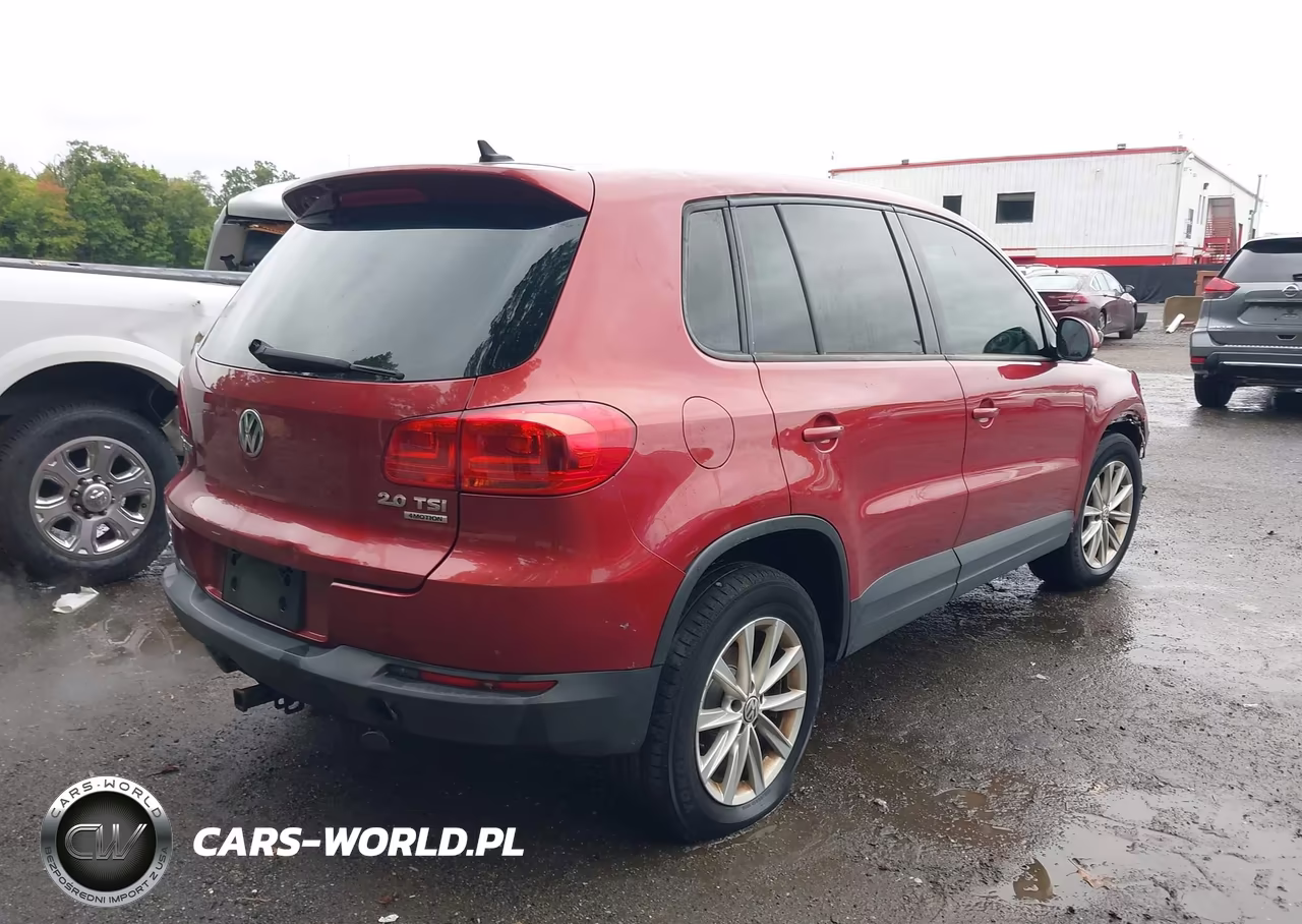 2014 Volkswagen Tiguan Se VIN:WVGBV3AX0EW003973 - 4