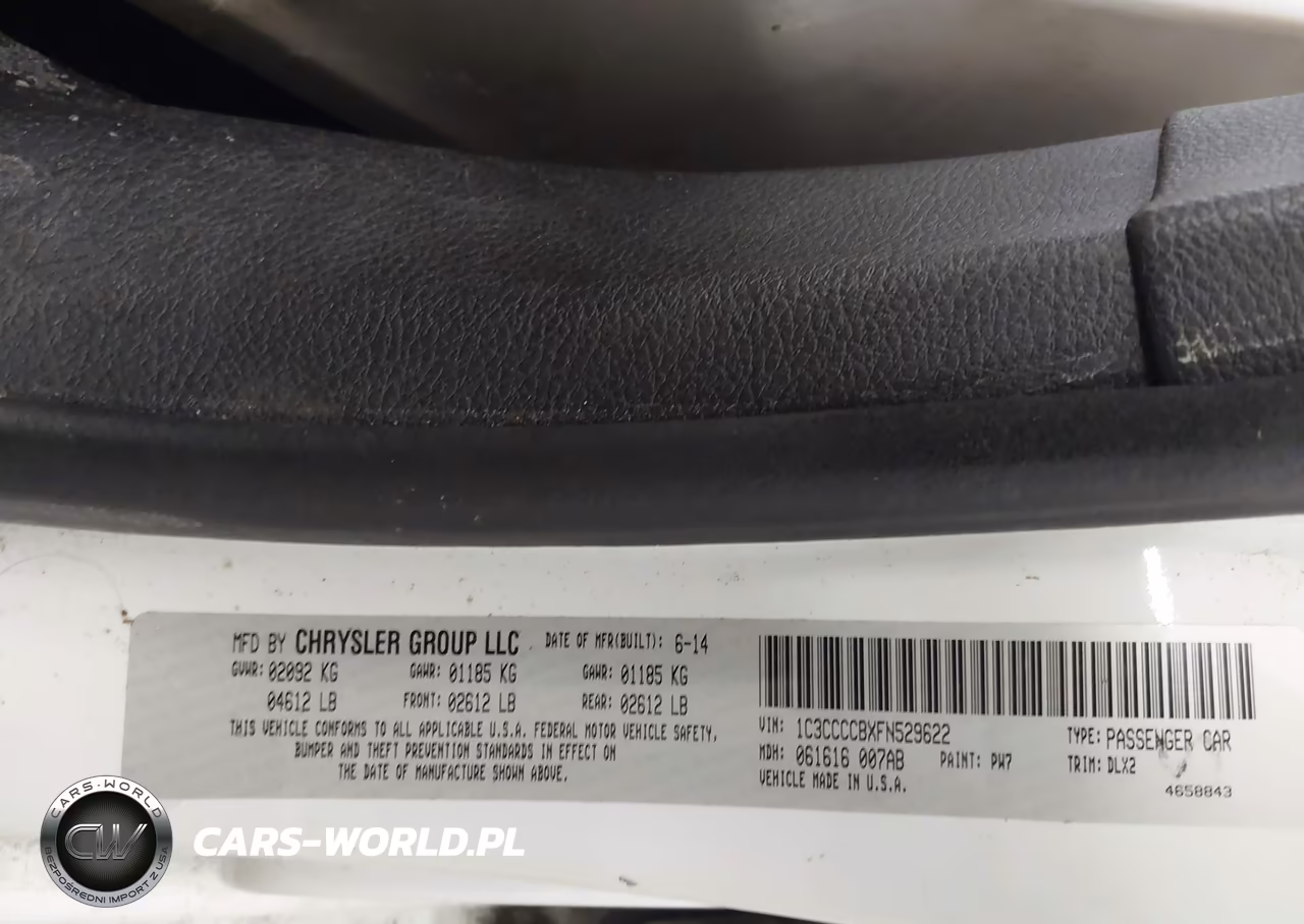 2015 Chrysler 200 C VIN:1C3CCCCBXFN529622 - 8