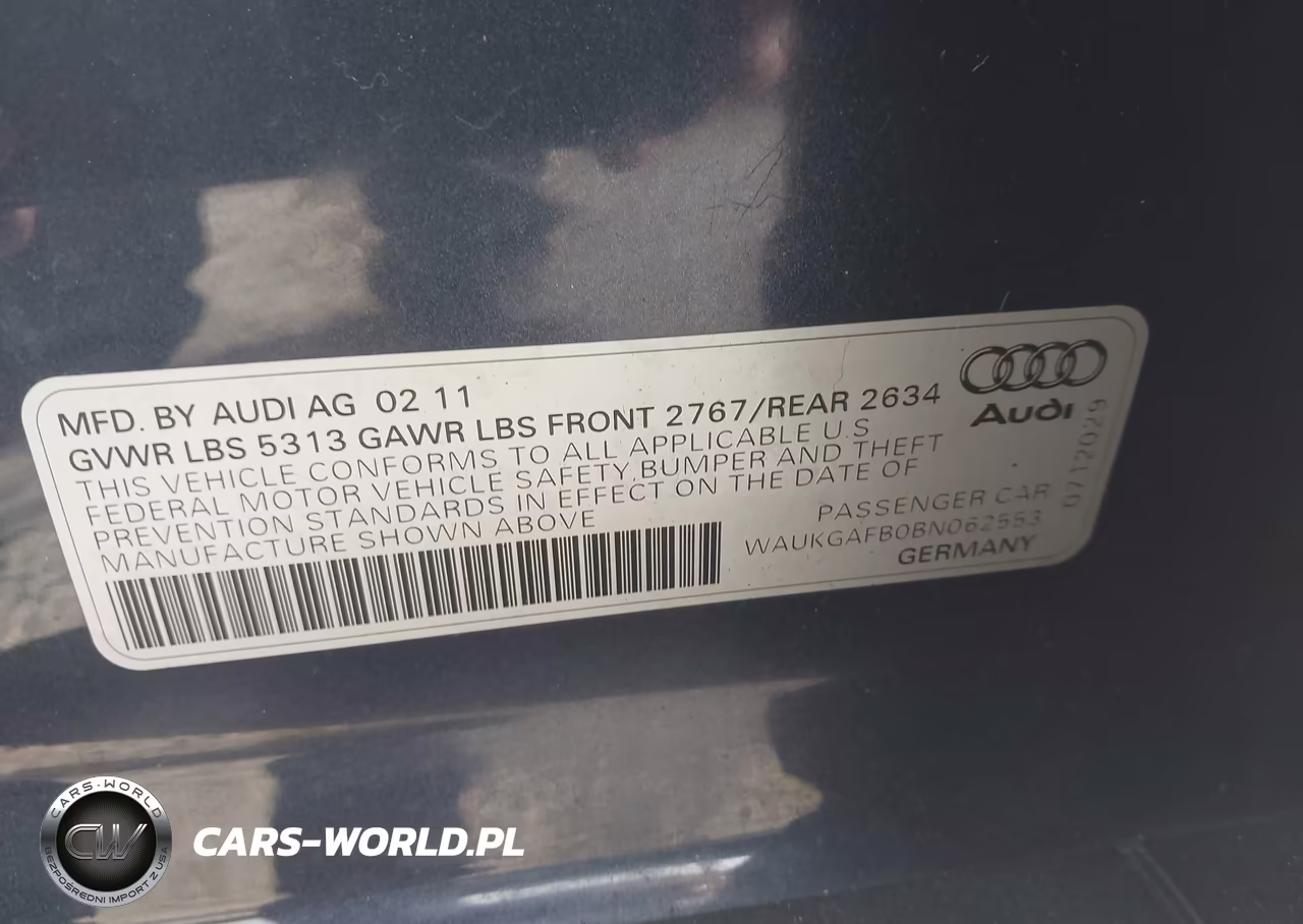2011 Audi A6 3.0 Premium VIN:WAUKGAFB0BN062553 - 9