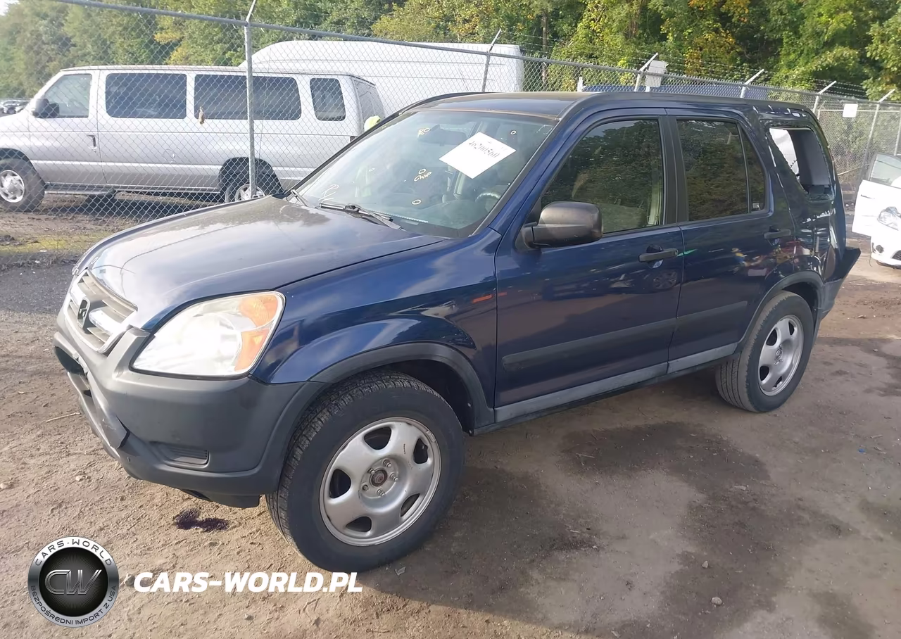 2004 Honda Cr-V Lx VIN:SHSRD784X4U201478 - 2