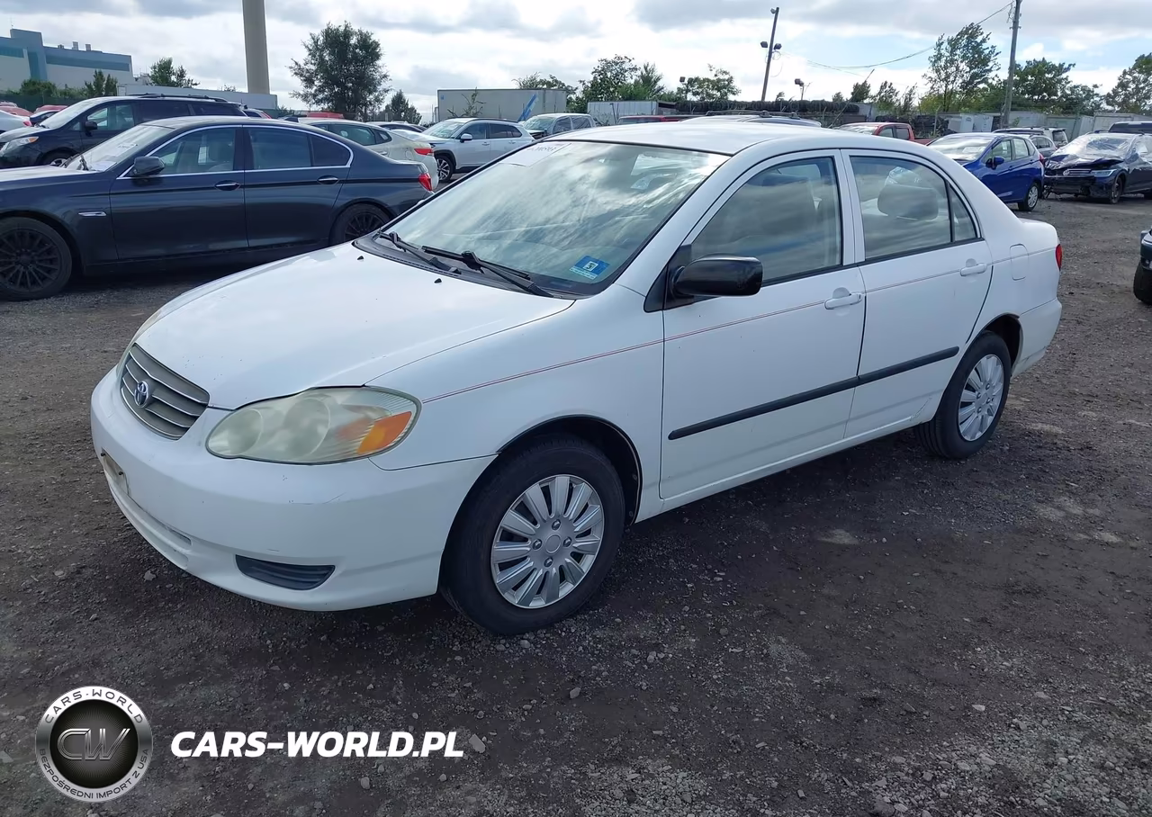 2003 Toyota Corolla Ce VIN:JTDBR32E030038017 - 2