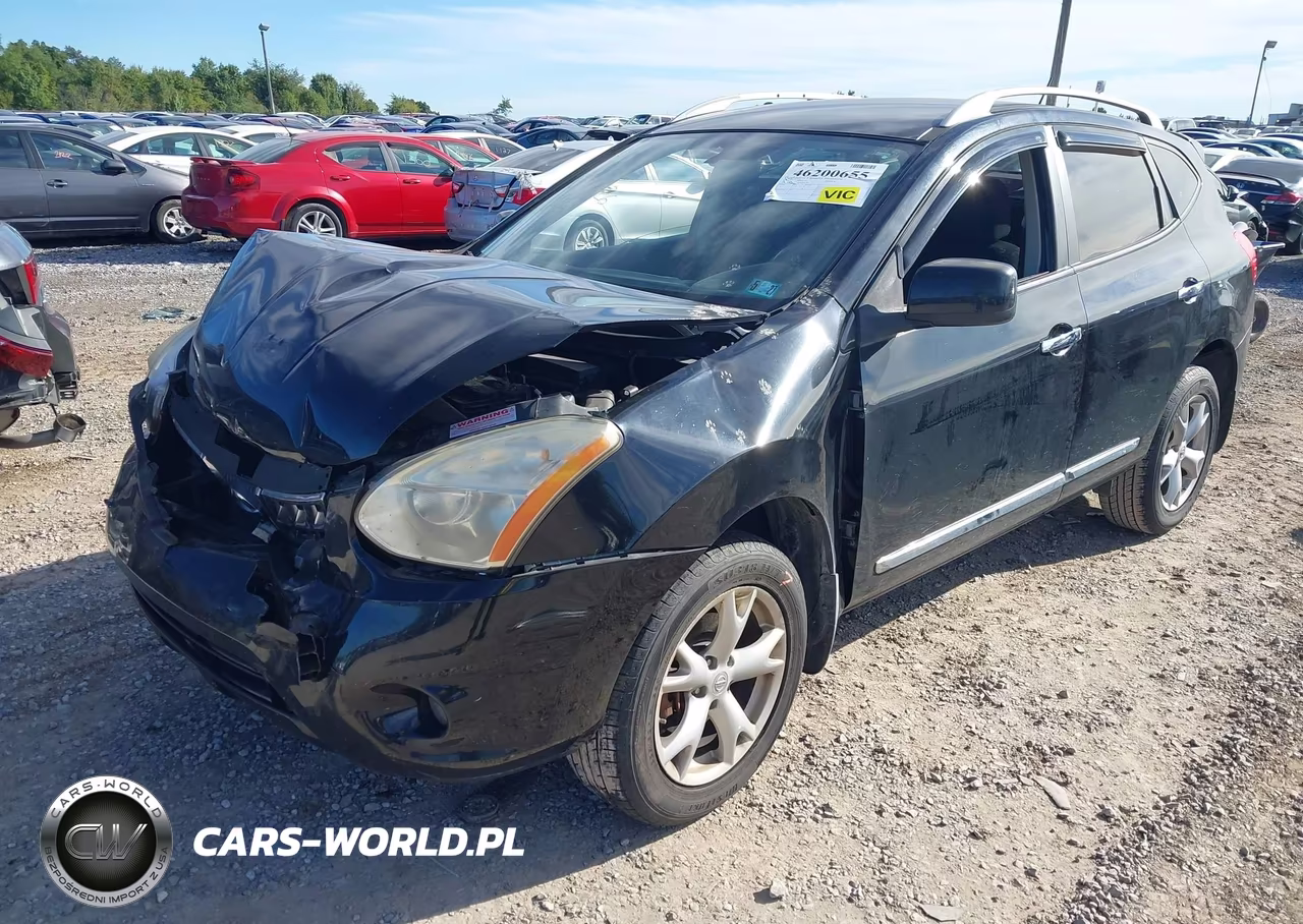 2011 Nissan Rogue Sv VIN:JN8AS5MVXBW670158 - 2