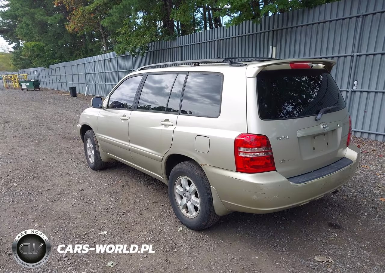 2001 Toyota Highlander V6 VIN:JTEHF21A210025676 - 3