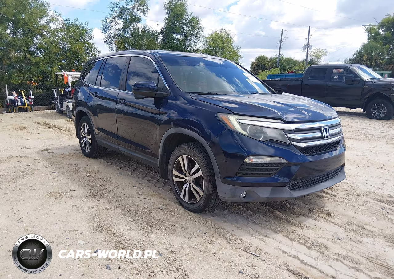 2018 Honda Pilot Ex VIN:5FNYF5H36JB008667 - 1