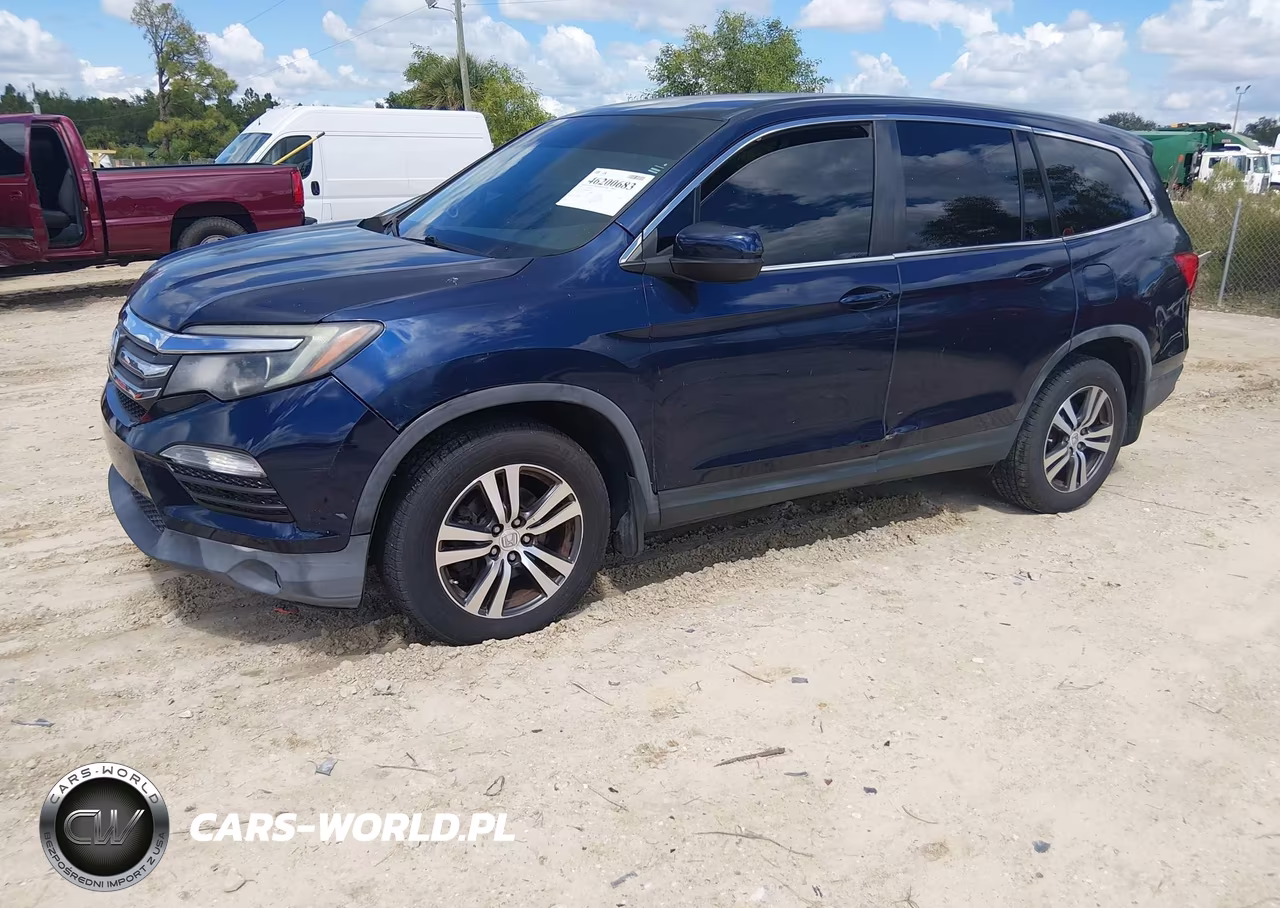 2018 Honda Pilot Ex VIN:5FNYF5H36JB008667 - 2
