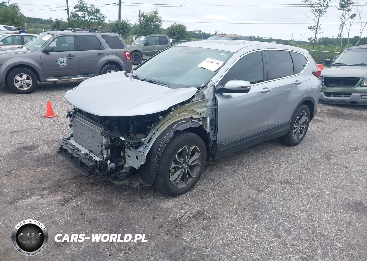 2021 Honda Cr-V 2Wd Ex-L VIN:5J6RW1H83MA008450 - 2