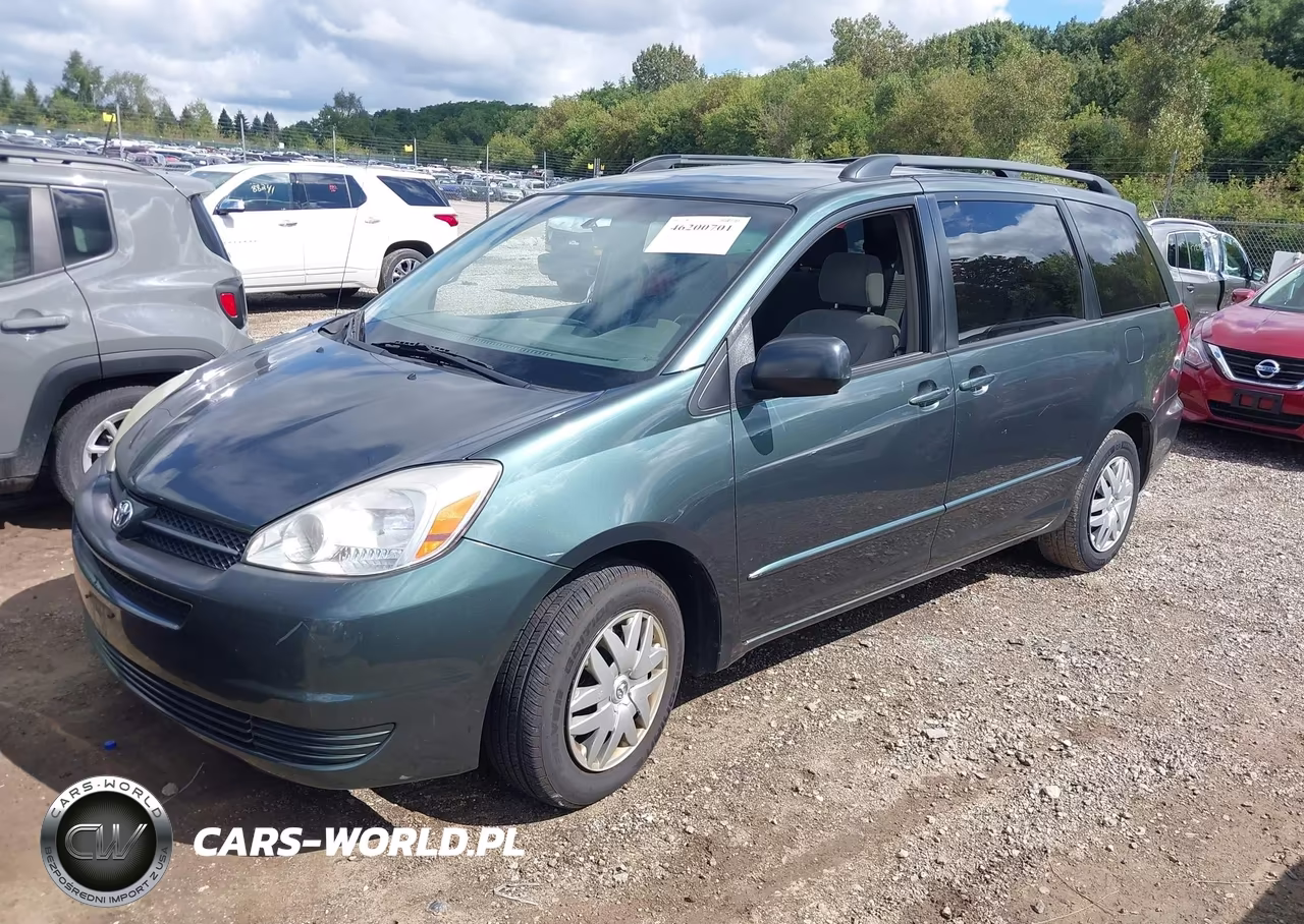 2005 Toyota Sienna Le VIN:5TDZA23C75S275598 - 2