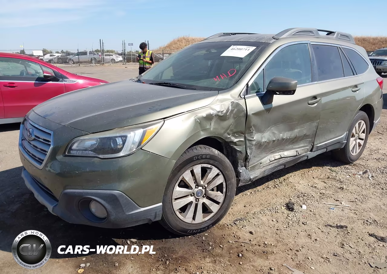 2016 Subaru Outback 2.5I Premium VIN:4S4BSACCXG3348357 - 2