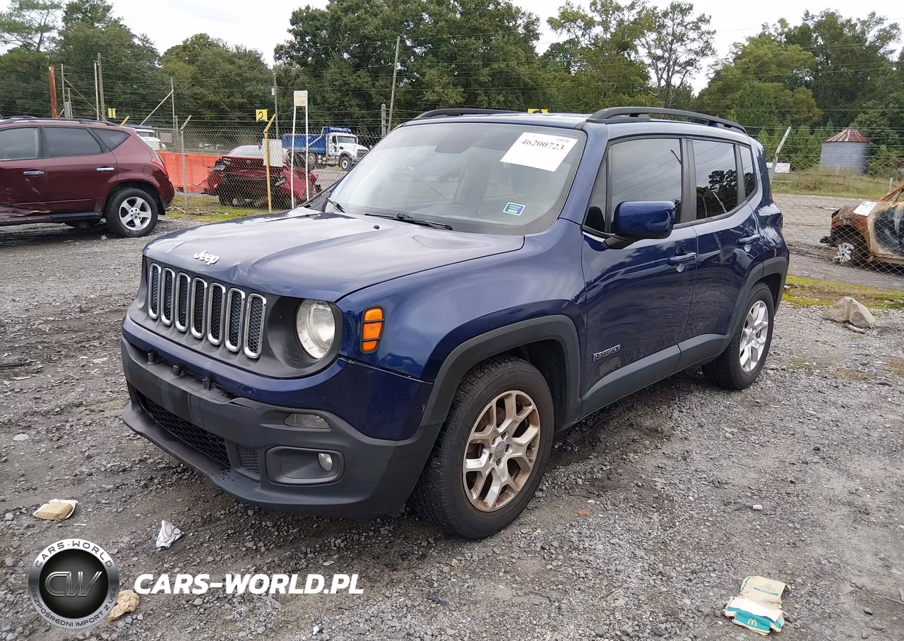 2018 Jeep Renegade Latitude Fwd VIN:ZACCJABB3JPJ70182 - 2