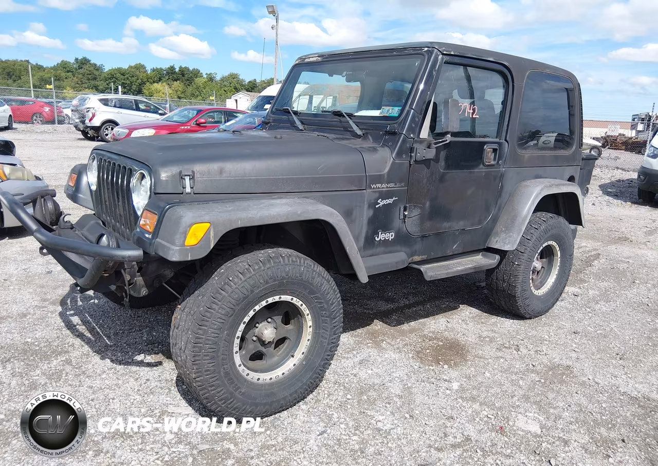 2002 Jeep Wrangler Sport VIN:1J4FA49S82P722890 - 2