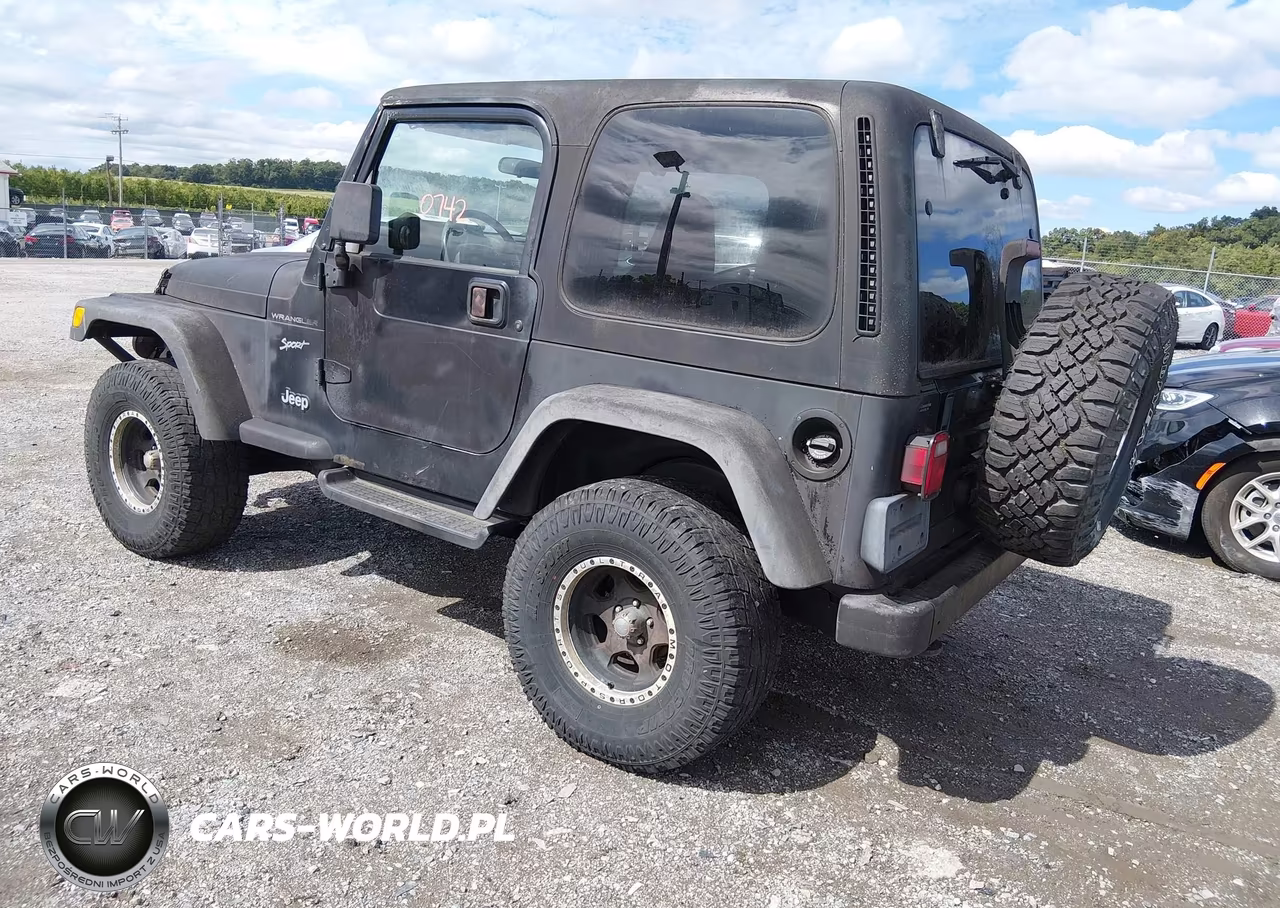 2002 Jeep Wrangler Sport VIN:1J4FA49S82P722890 - 3