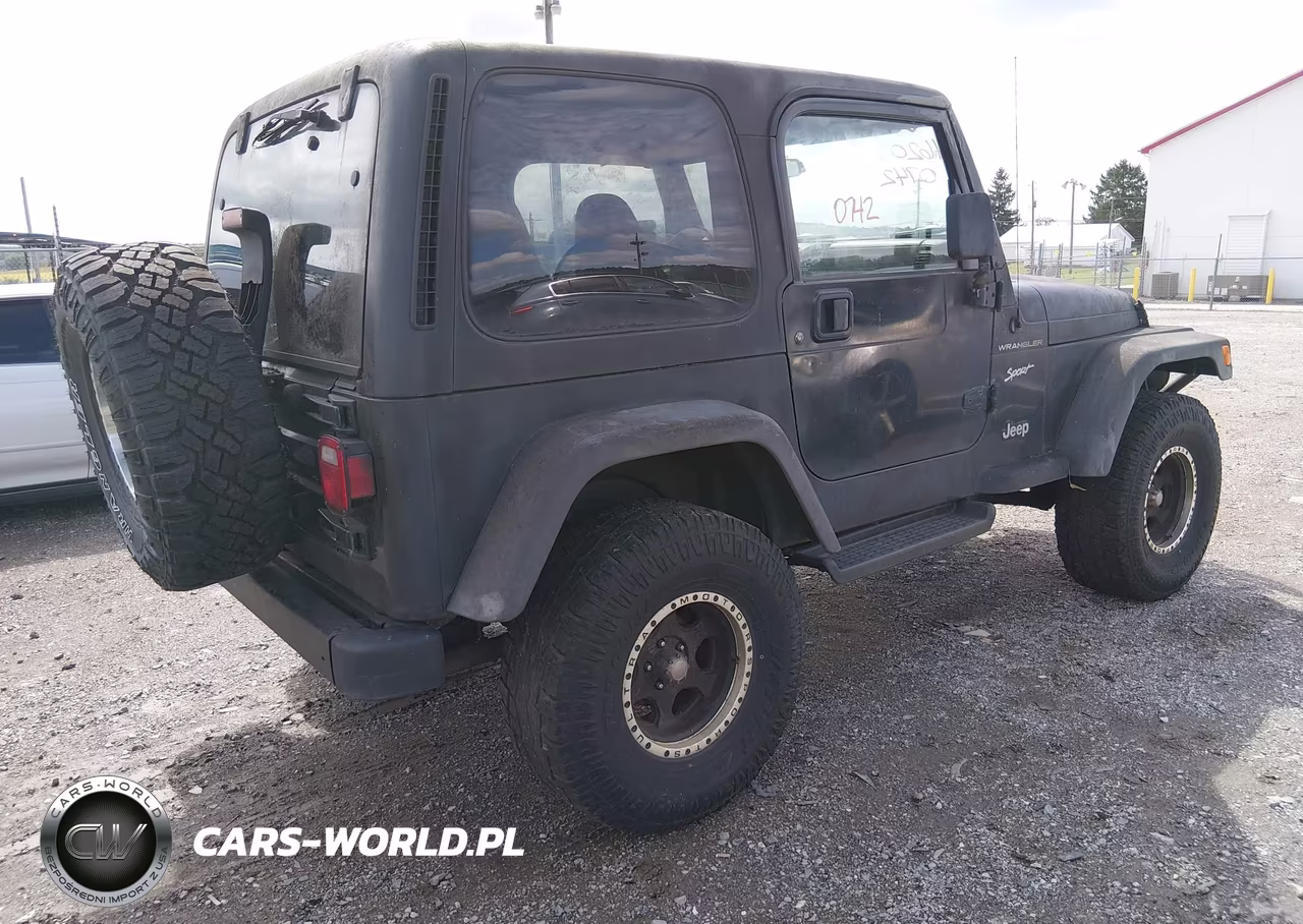 2002 Jeep Wrangler Sport VIN:1J4FA49S82P722890 - 4