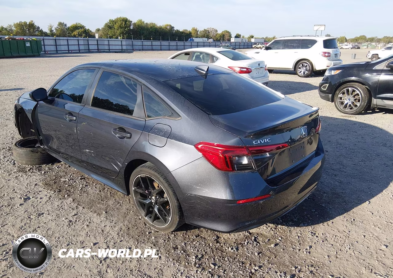 2022 Honda Civic Sport VIN:2HGFE2F52NH540545 - 3