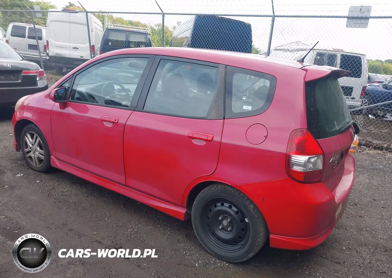 2007 Honda Fit Sport VIN:JHMGD38687S064541 - 3
