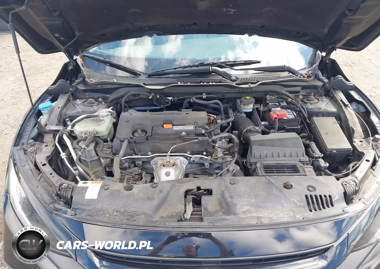 2019 Honda Civic Lx VIN:19XFC2F62KE036887 - 10