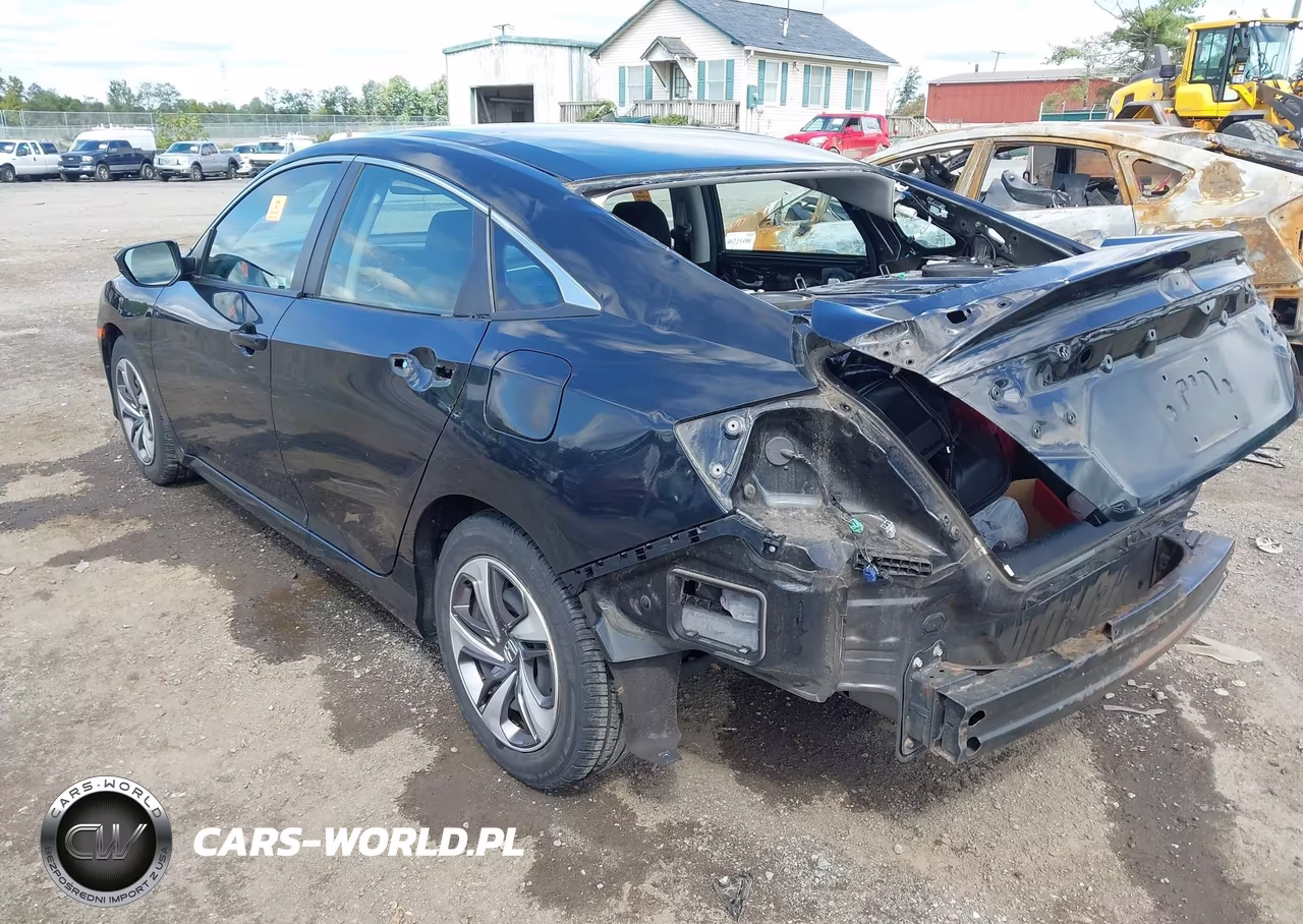 2019 Honda Civic Lx VIN:19XFC2F62KE036887 - 3