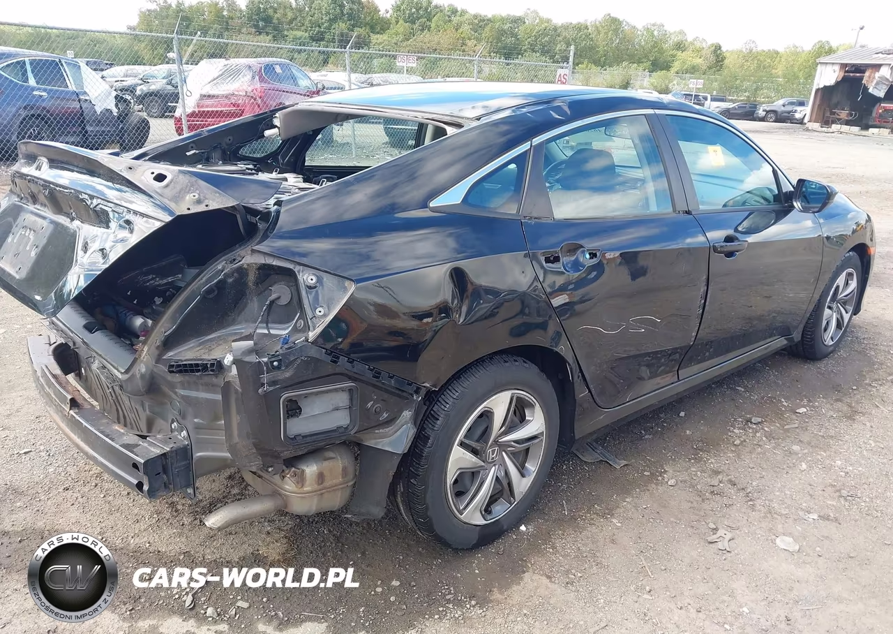 2019 Honda Civic Lx VIN:19XFC2F62KE036887 - 4