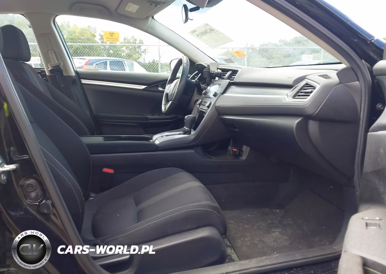 2019 Honda Civic Lx VIN:19XFC2F62KE036887 - 5