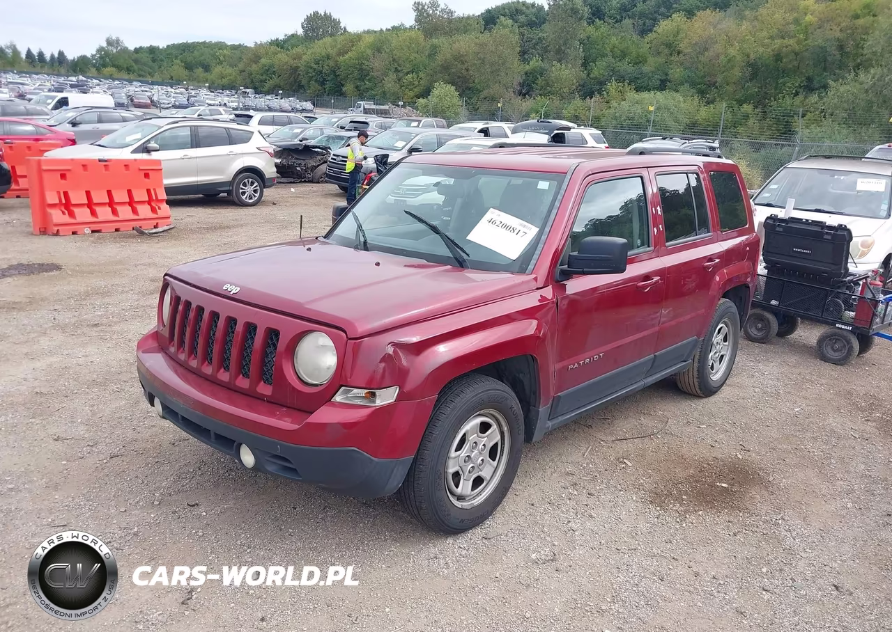 2014 Jeep Patriot Sport VIN:1C4NJPBA0ED881526 - 2
