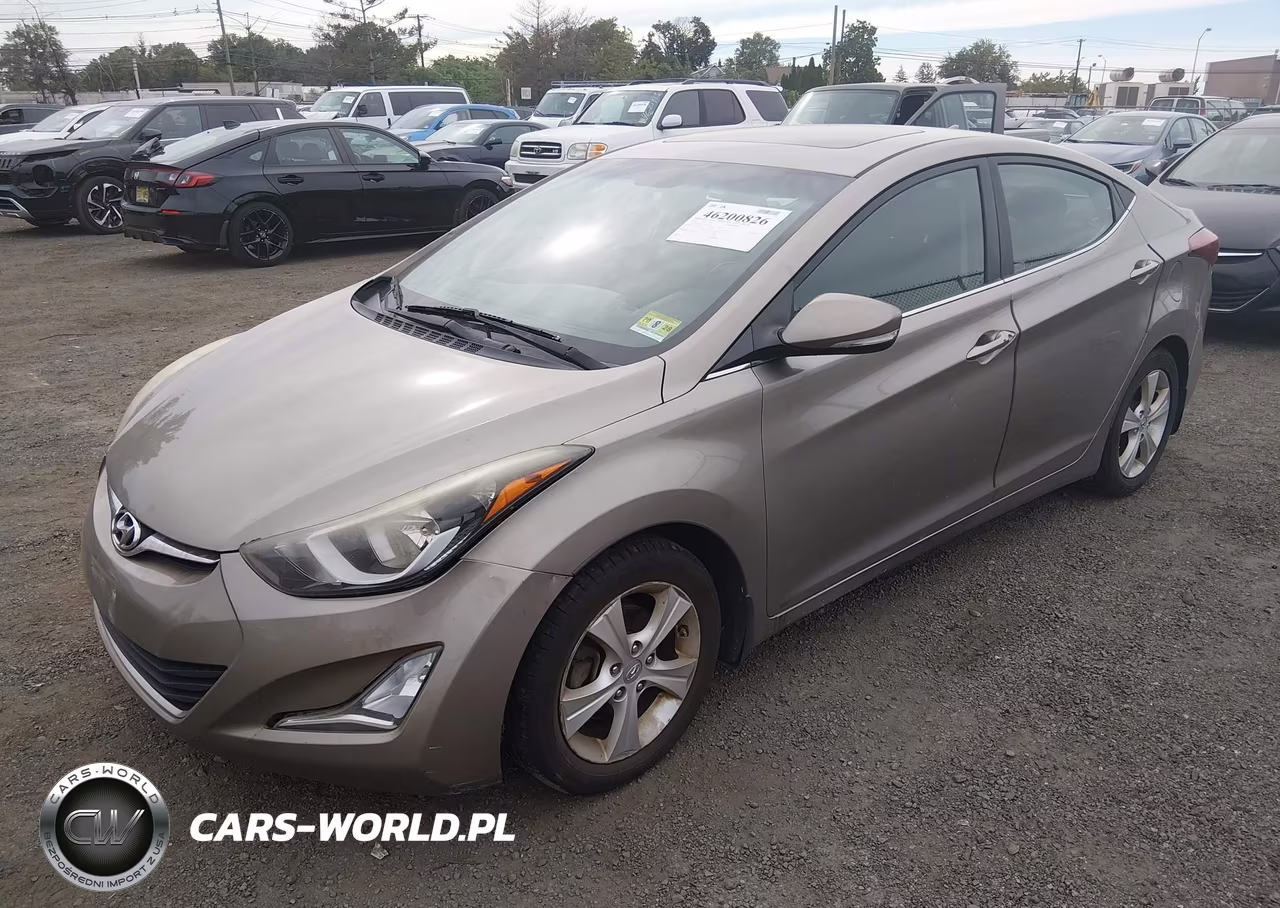 2016 Hyundai Elantra Value Edition VIN:5NPDH4AE3GH730574 - 2