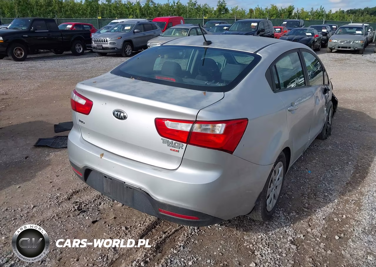 2015 Kia Rio Lx VIN:KNADM4A38F6504689 - 4